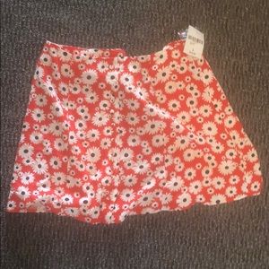 forever 21 floral skirt